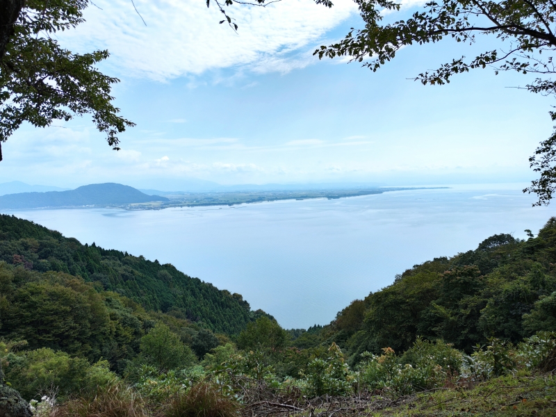 つづら尾崎展望台（奥琵琶湖パークウェイ）２